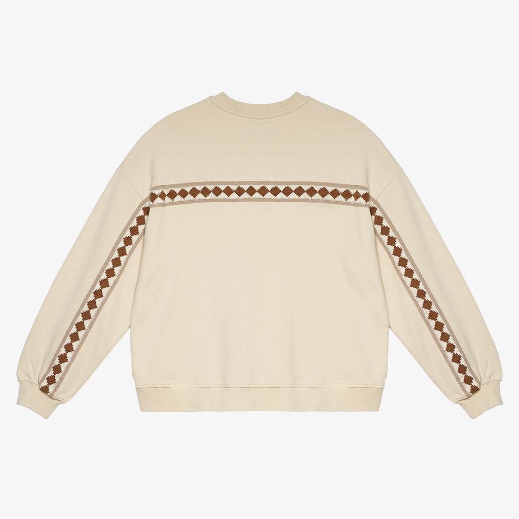 Adult Alice Sweatshirt Oversized Fit Buttermilk