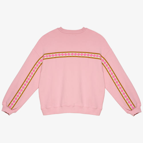Adult Alice Sweatshirt Oversized Fit Cotton Pink
