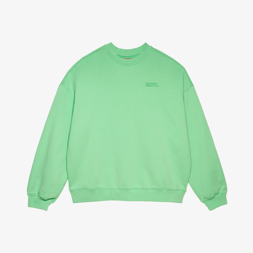 Adult Alice Sweatshirt Oversized Fit Basil Green
