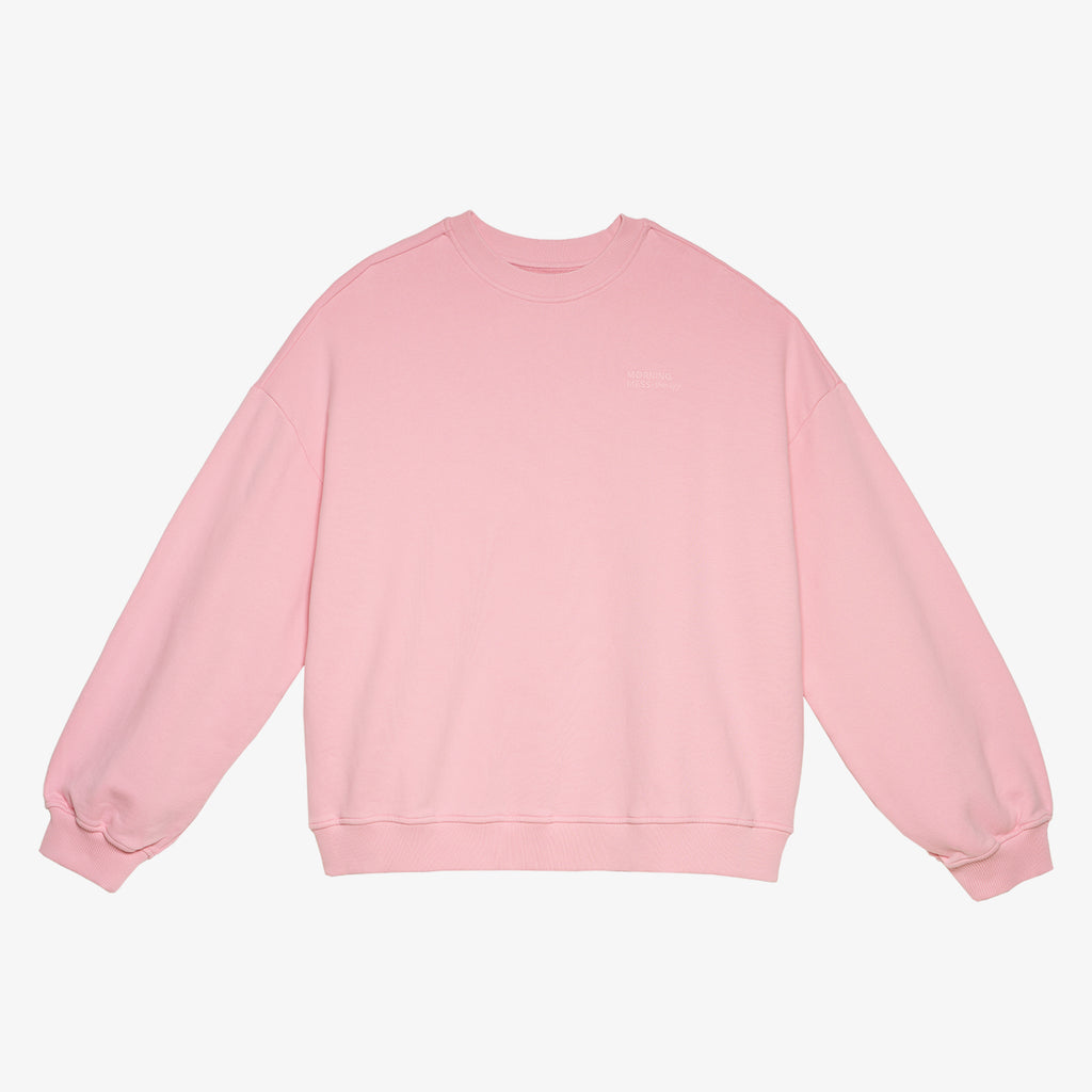 Adult Alice Sweatshirt Oversized Fit Cotton Pink