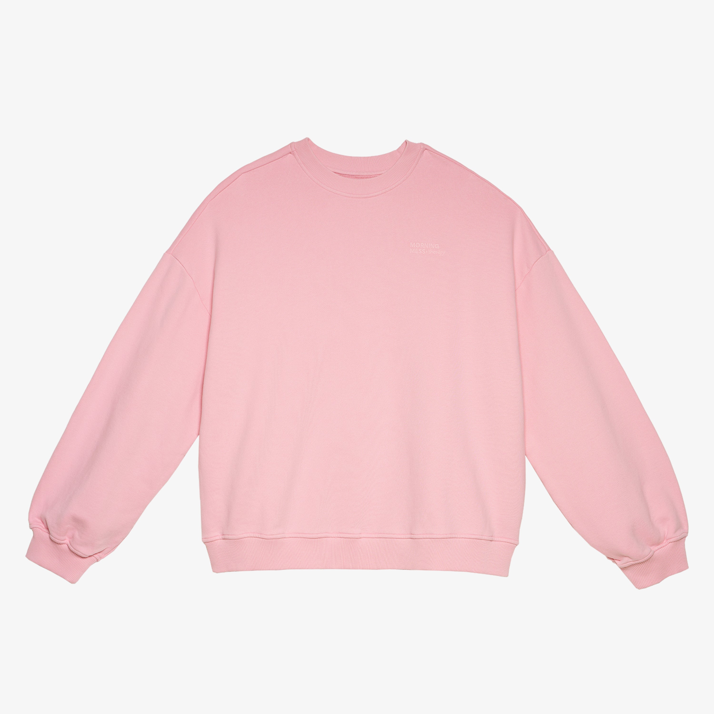 Adult Alice Sweatshirt Oversized Fit Cotton Pink