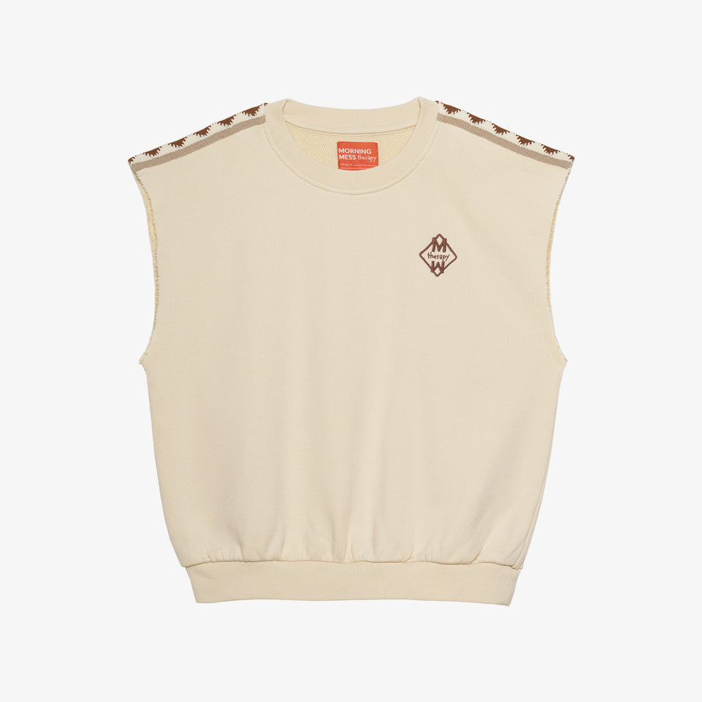 Armando Tank Sweatshirt Buttermilk