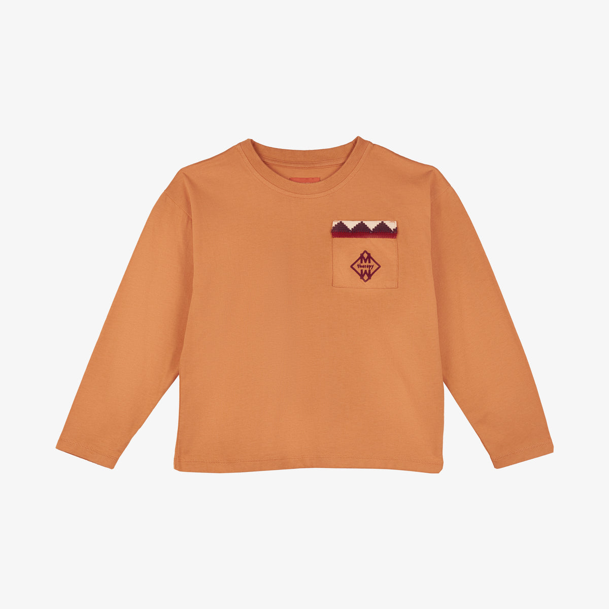 Ciro Long Sleeved T-shirt Copper Tan