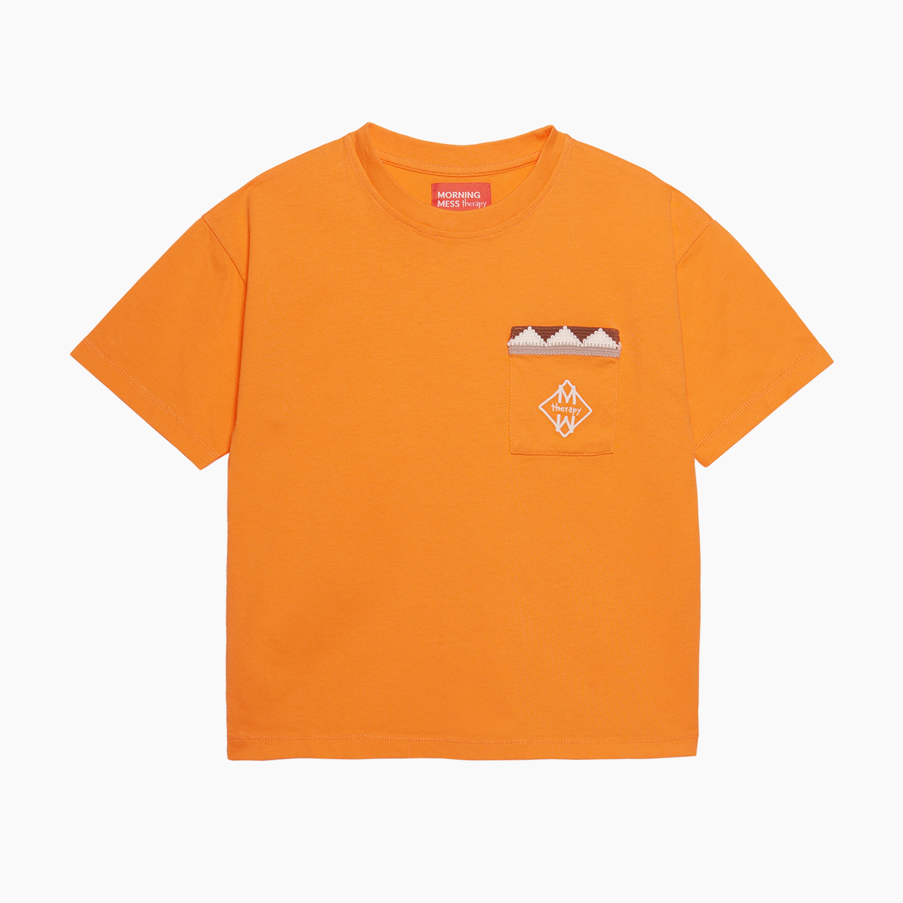 Ciro Short-sleeved T-shirt Orange Peel