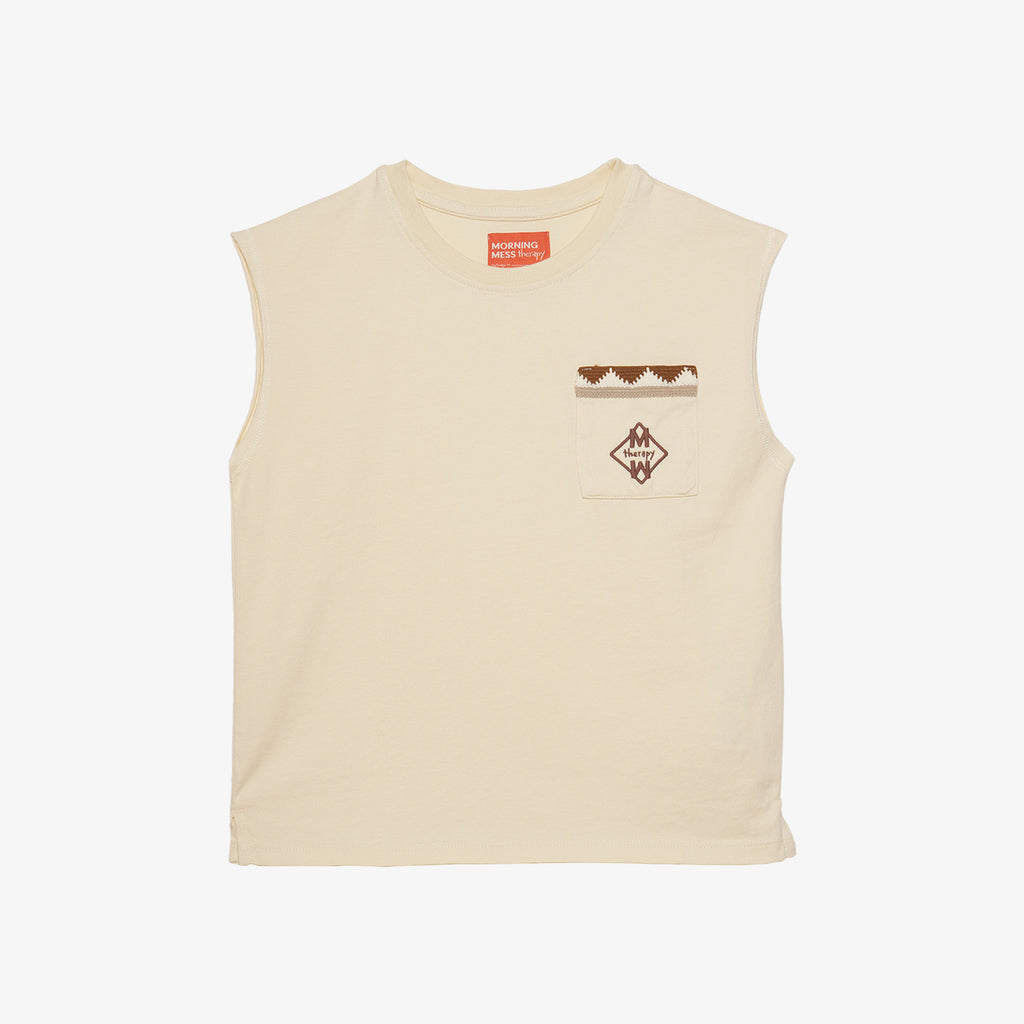 Ciro Tank Buttermilk