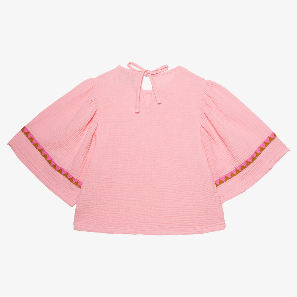 Dolores Blouse Cotton Muslin Cotton Pink