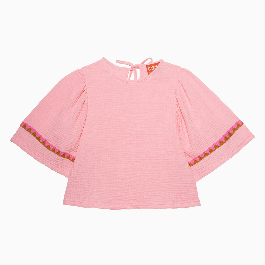 Dolores Blouse Cotton Muslin Cotton Pink