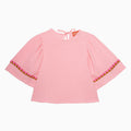 Dolores Blouse Cotton Muslin Cotton Pink