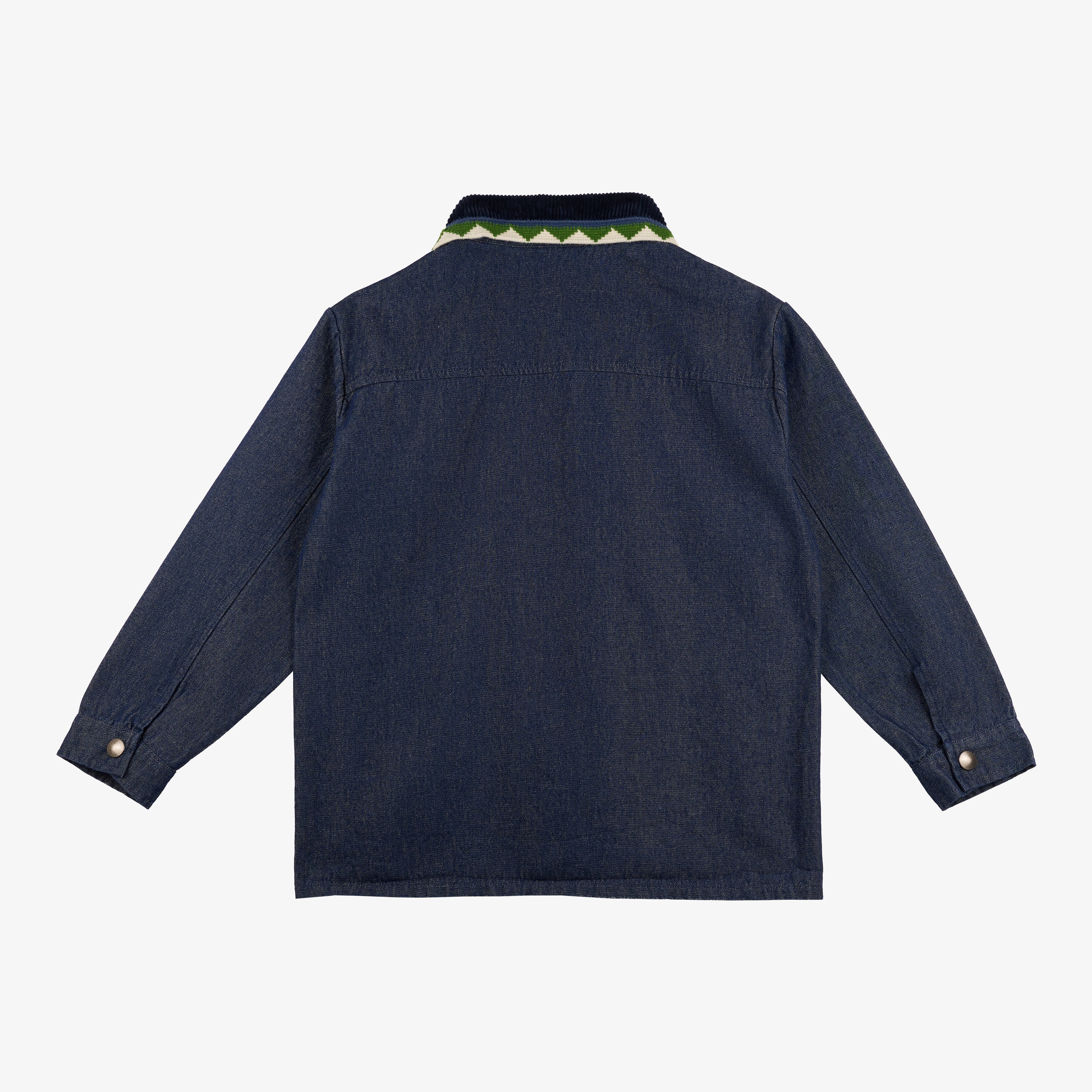 Dora Denim Overshirt Jacket Dark Wash