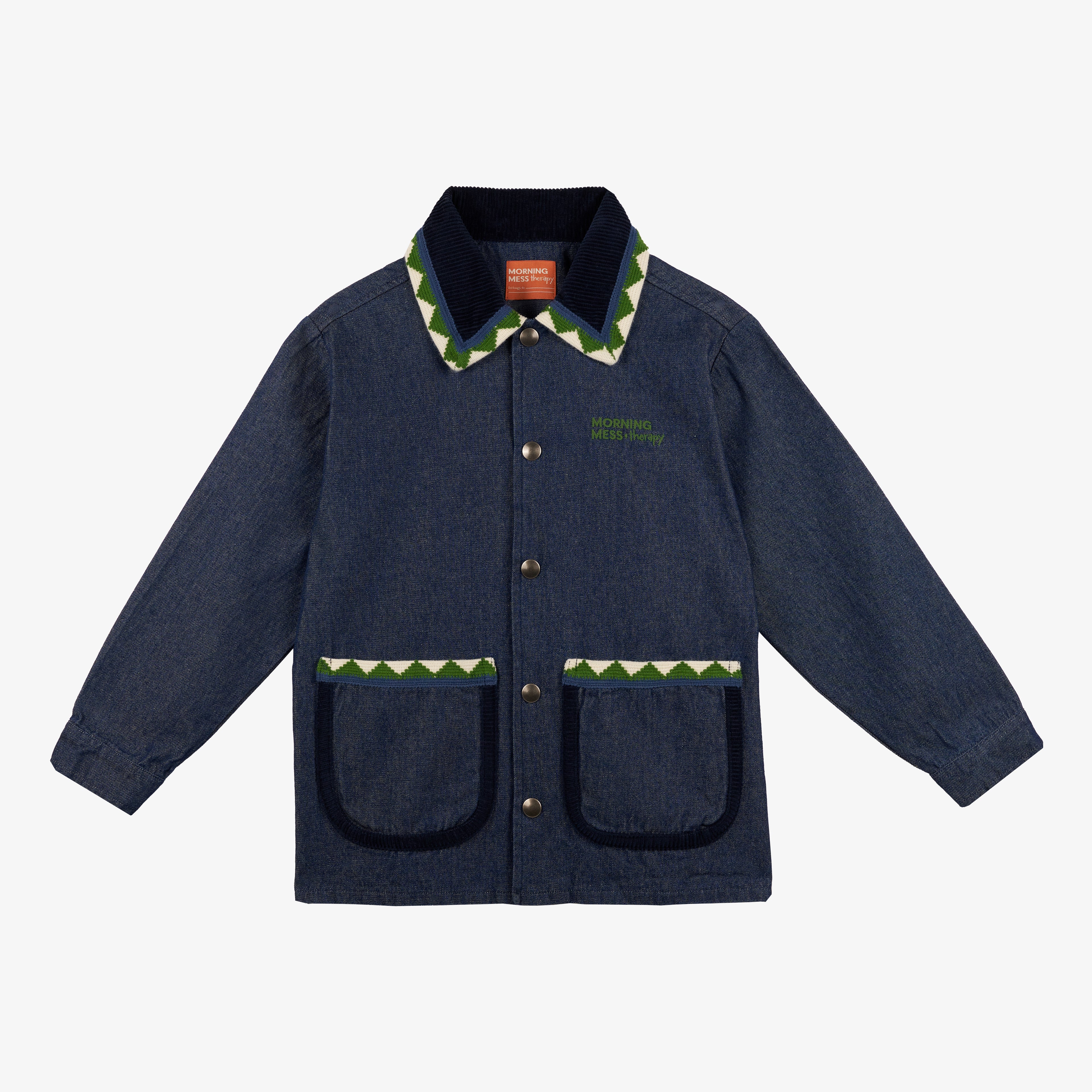 Dora Denim Overshirt Jacket Dark Wash