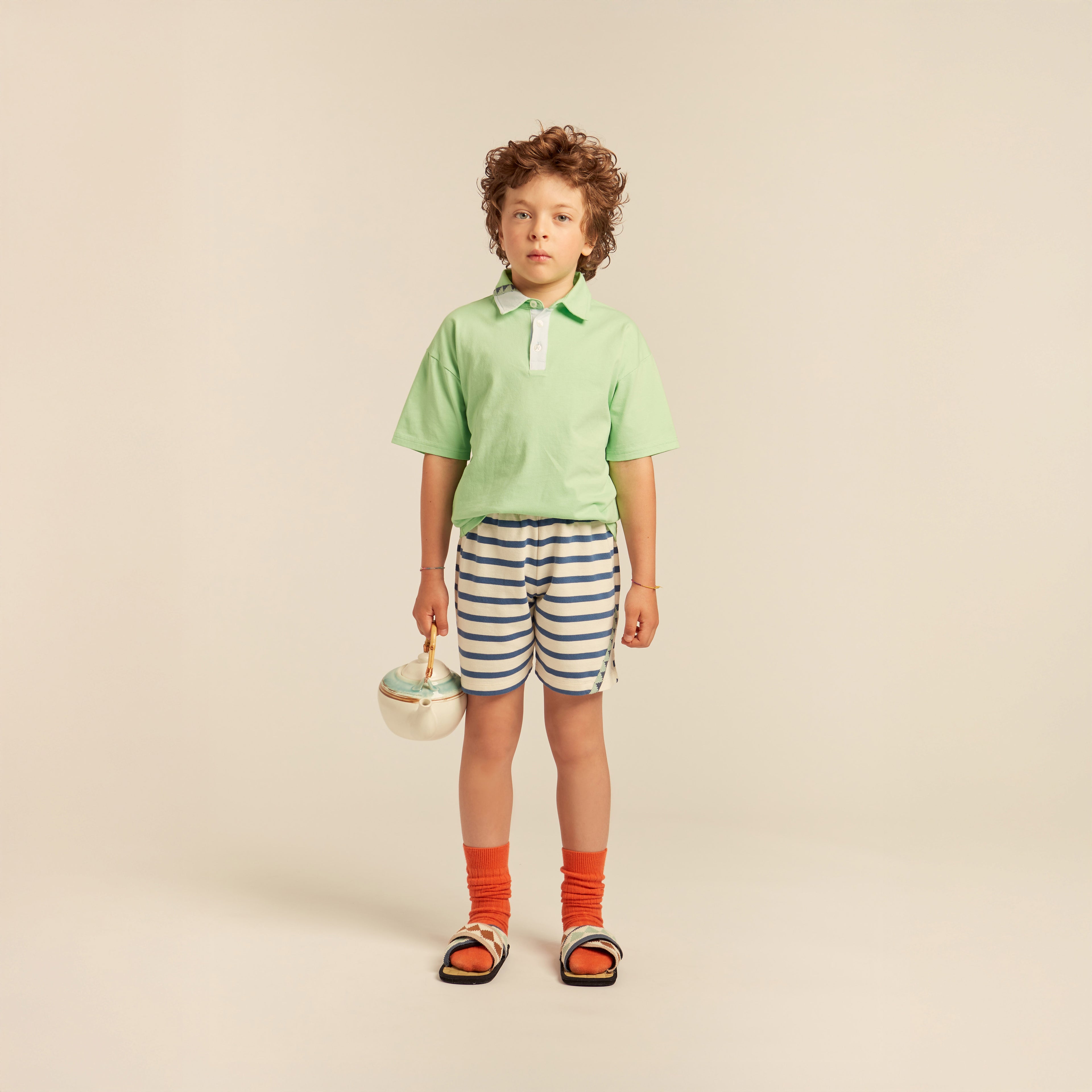 Marco Polo Shirt Basil Green