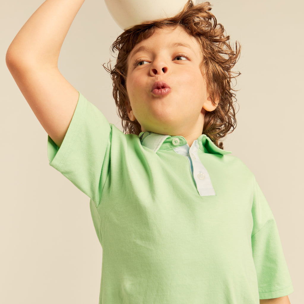 Marco Polo Shirt Basil Green