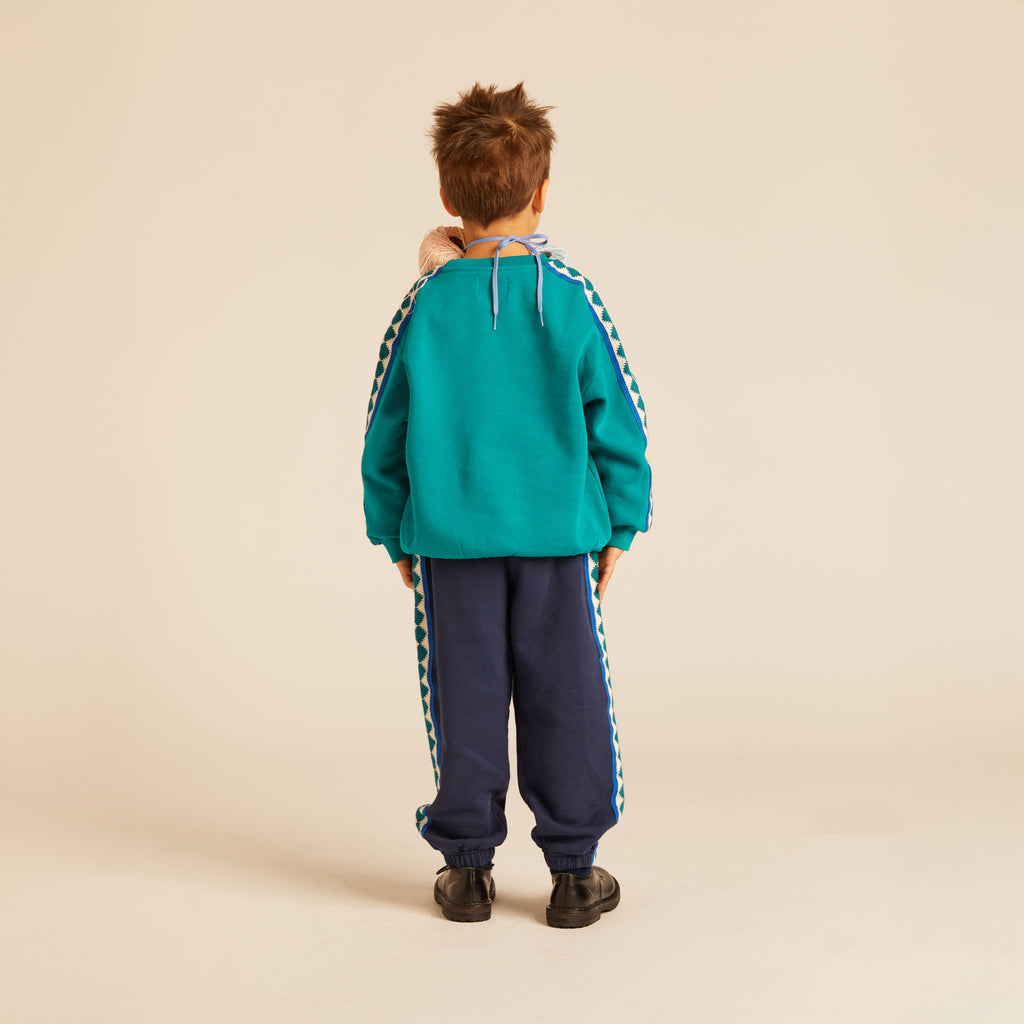 Gino Sweatpants Relaxed Fit Midnight Blue