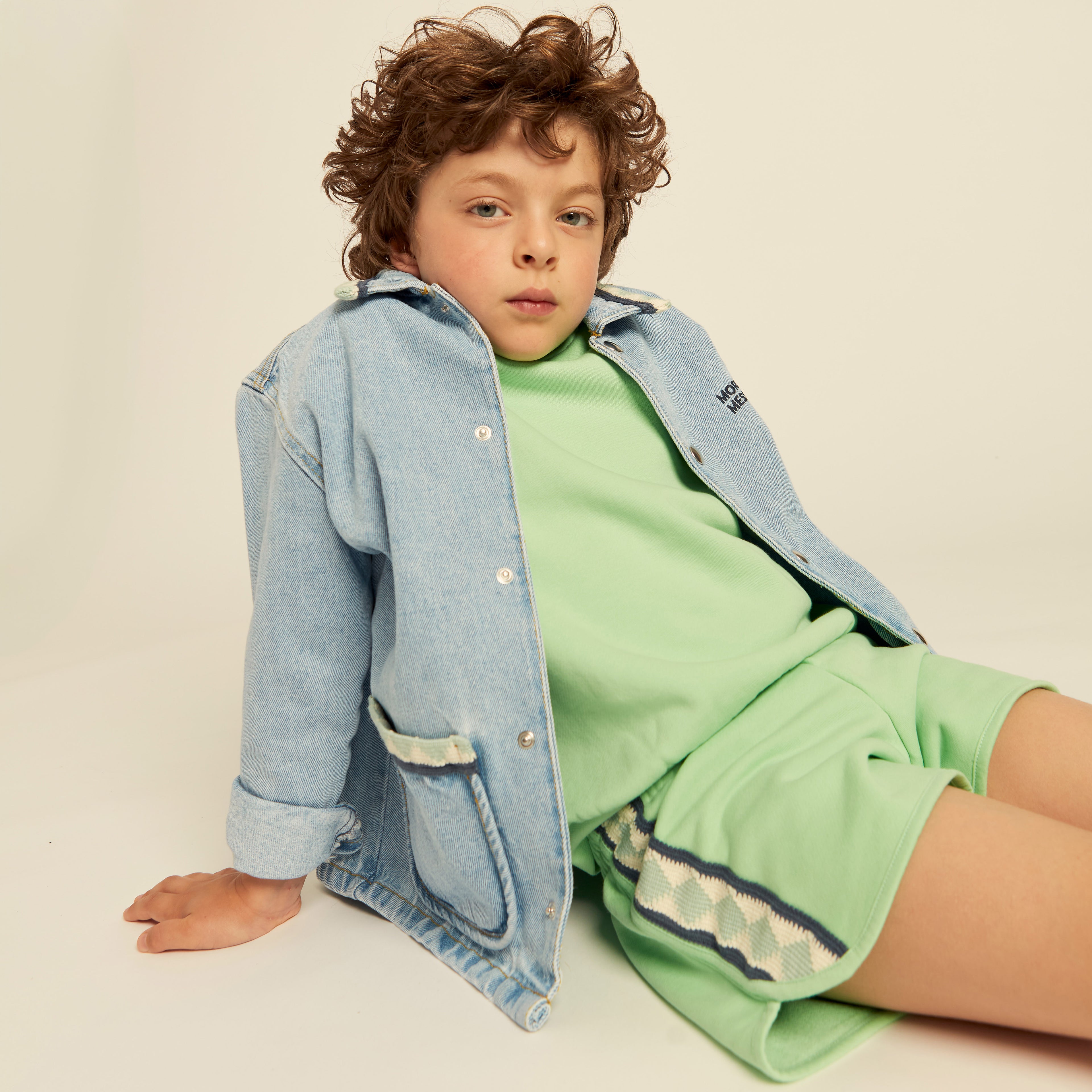 Armando Tank Sweatshirt Basil Green
