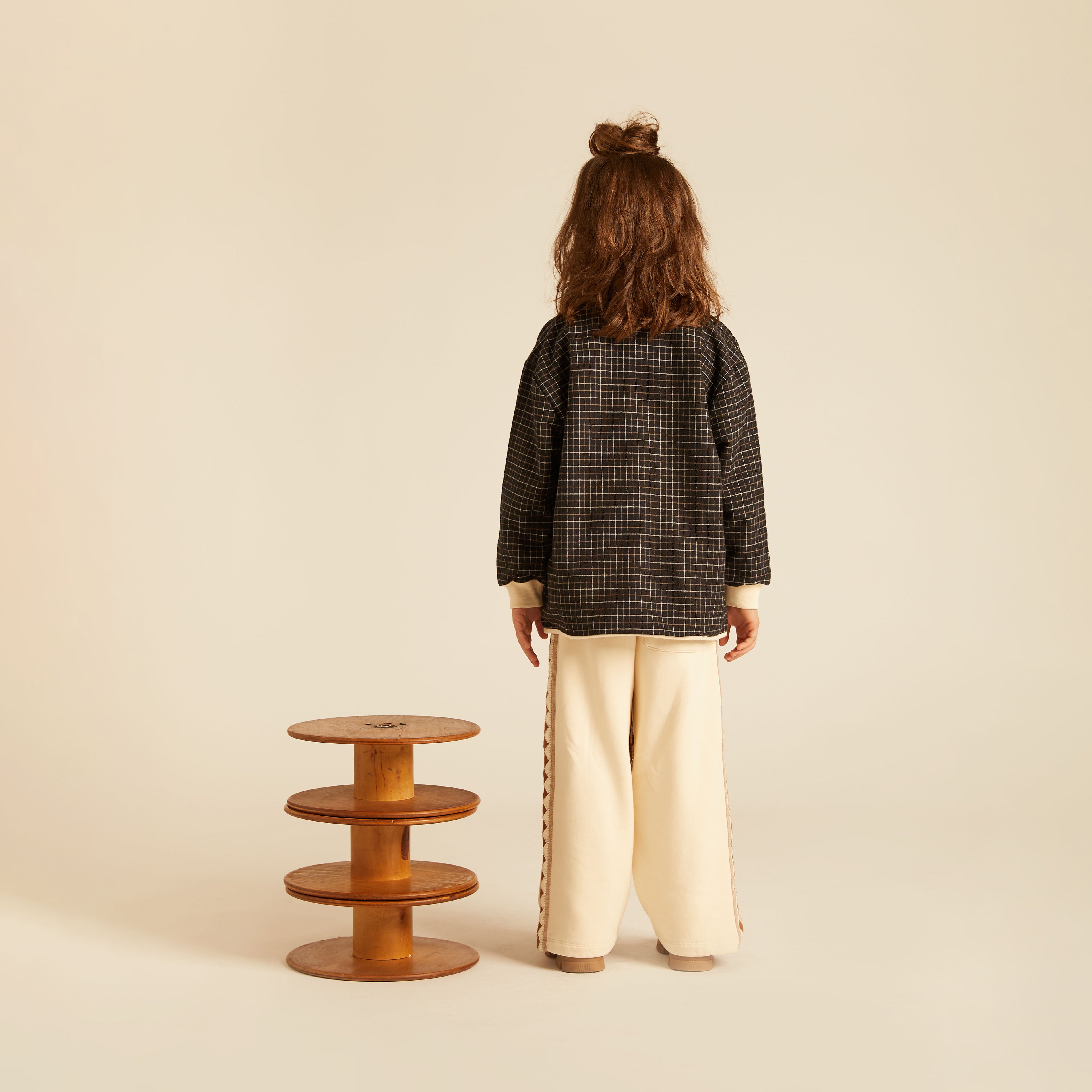 Chiara Wide Leg Sweatpants Buttermilk