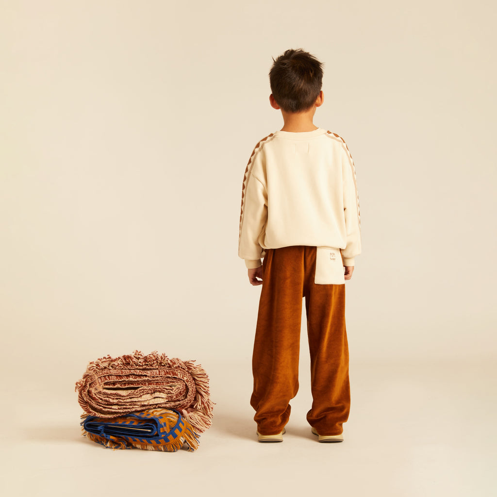 Molly Sweatpants Carrot Fit Caramel Velvet