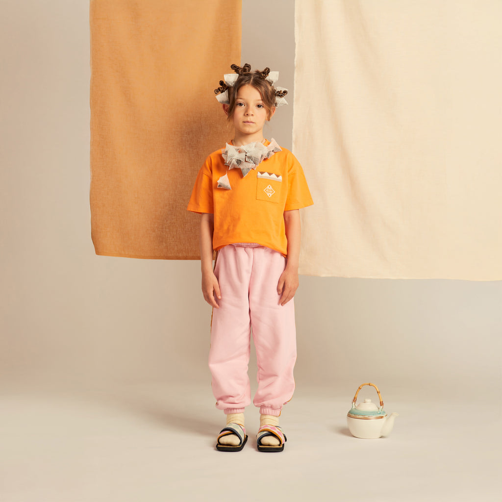 Gino Sweatpants Relaxed Fit Cotton Pink