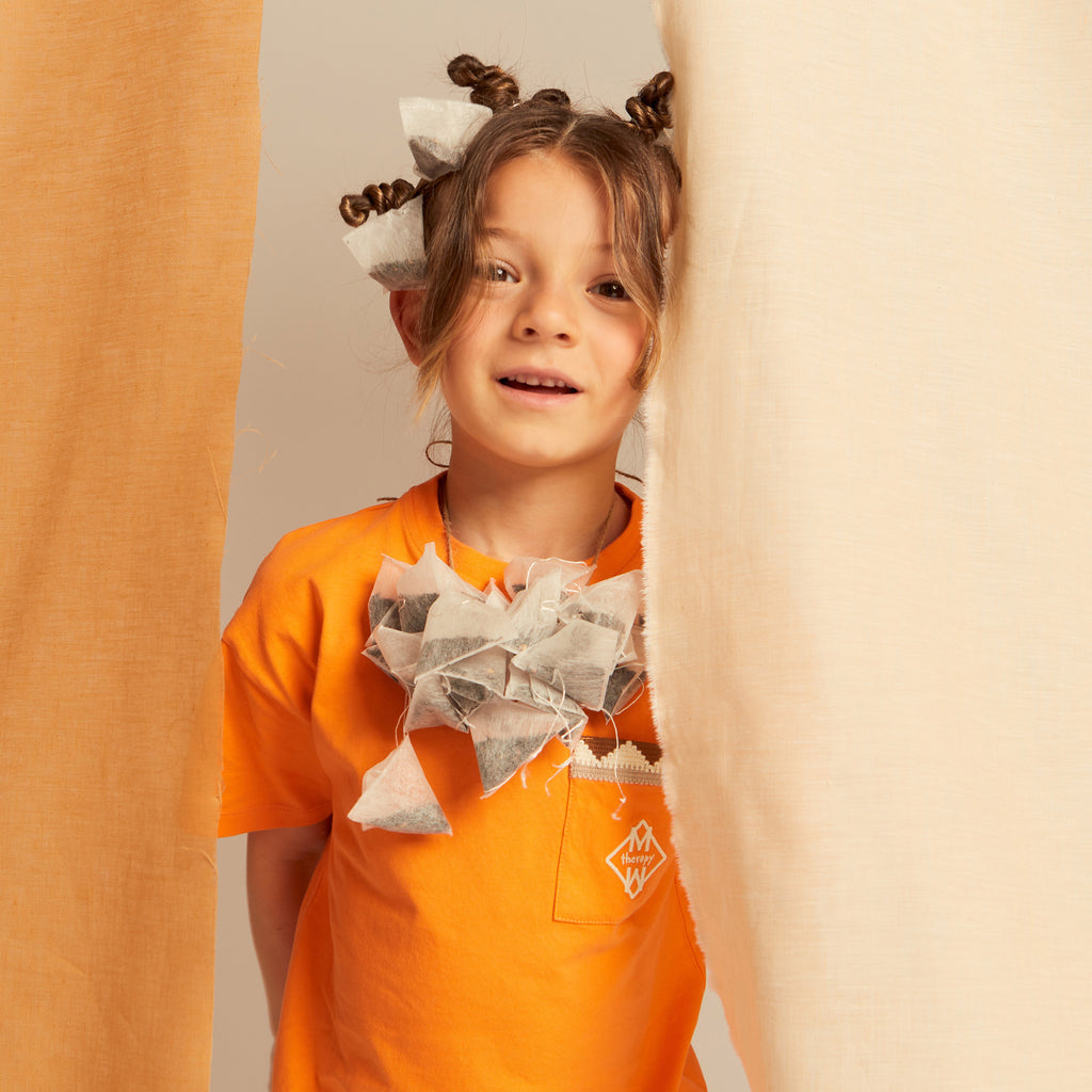 Ciro Short-sleeved T-shirt Orange Peel