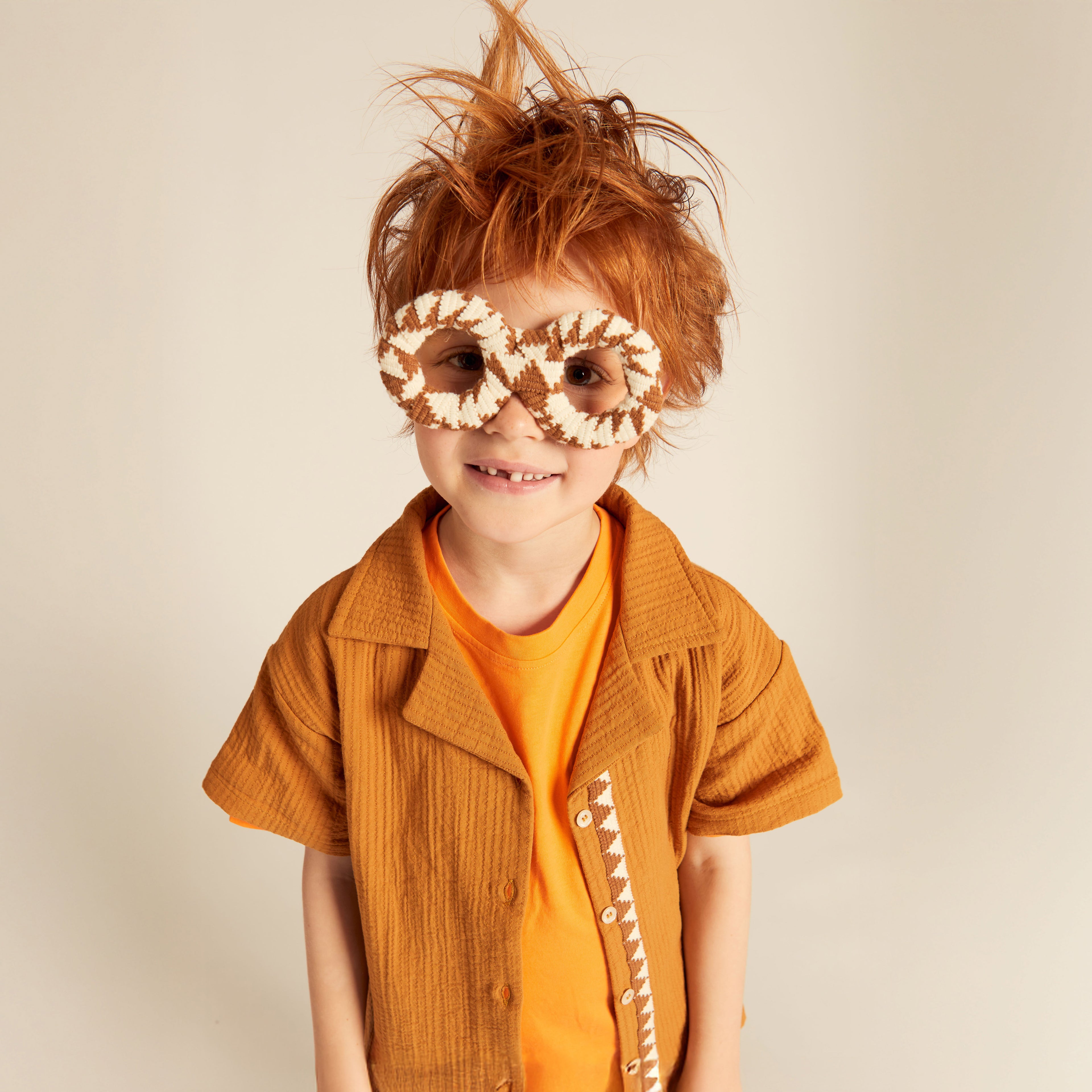 Luca Shirt Twin Cotton Edition Amber Glow