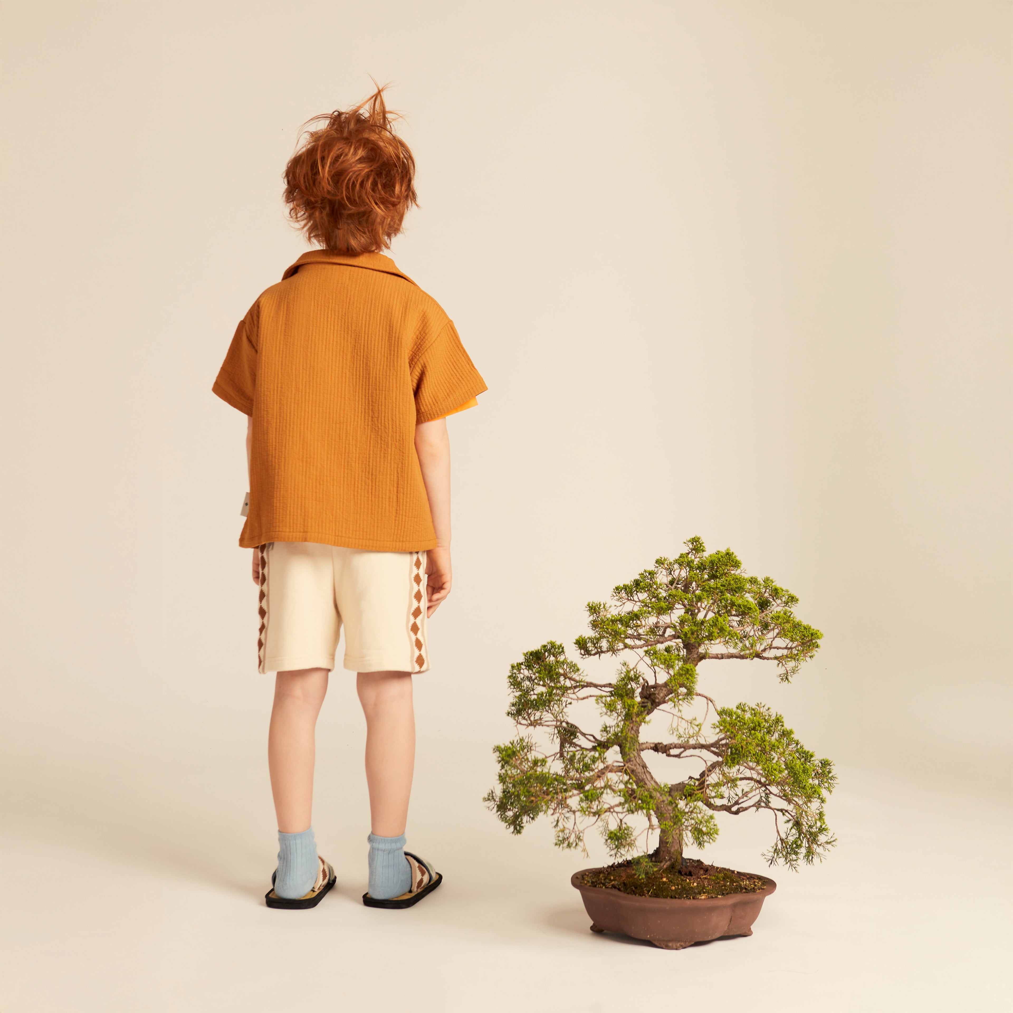 Luca Shirt Twin Cotton Edition Amber Glow