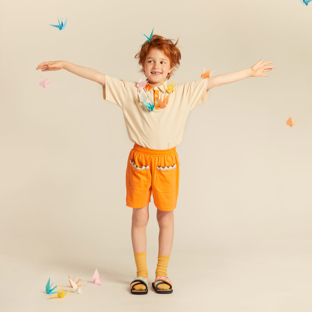 Ines Everyday Shorts Tender Orange Peel