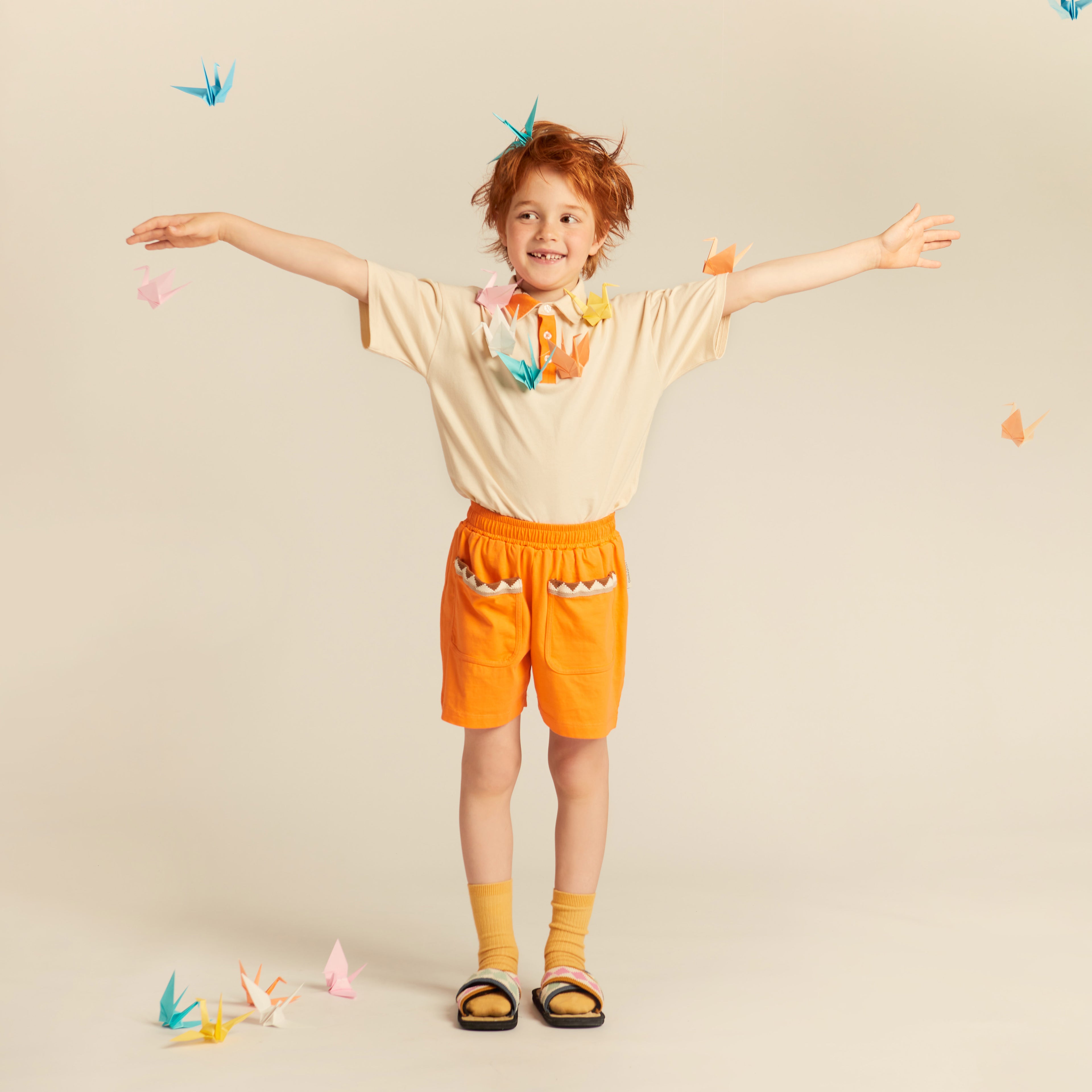 Ines Everyday Shorts Tender Orange Peel