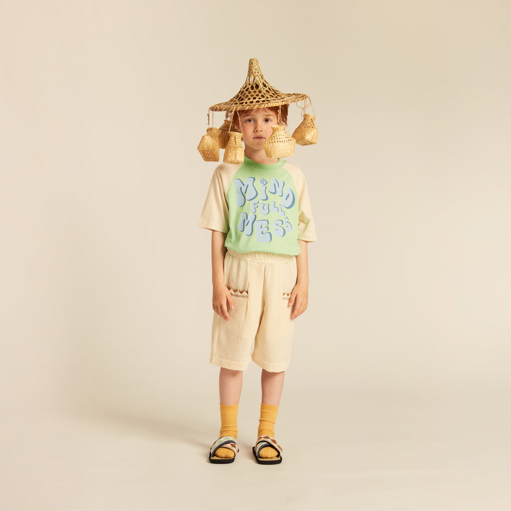 Rubi Print Short-sleeved T-shirt Basil Green