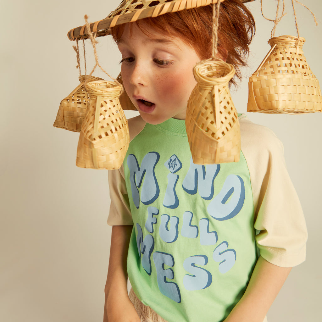Rubi Print Short-sleeved T-shirt Basil Green