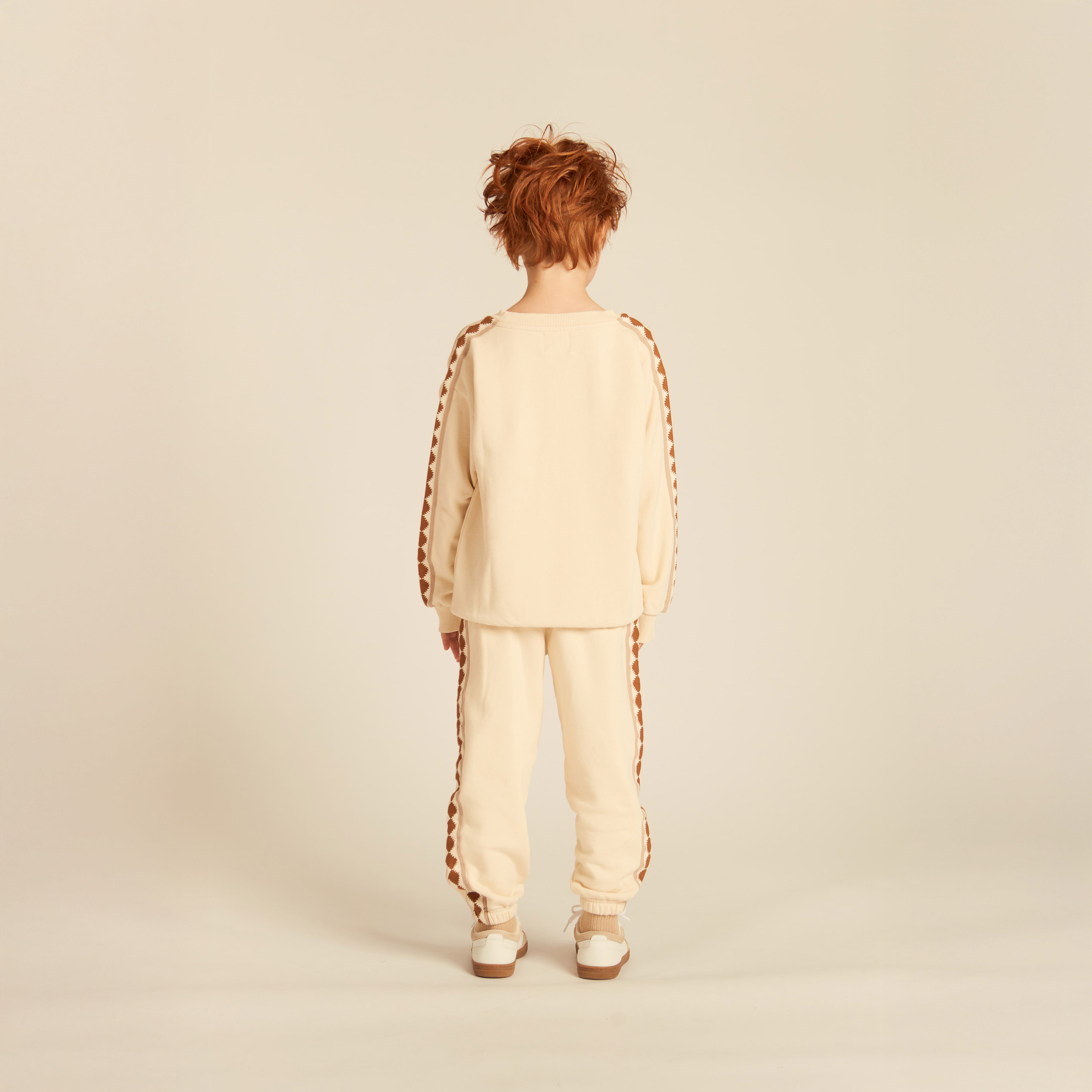 Gino Sweatpants Relaxed Fit Buttermilk