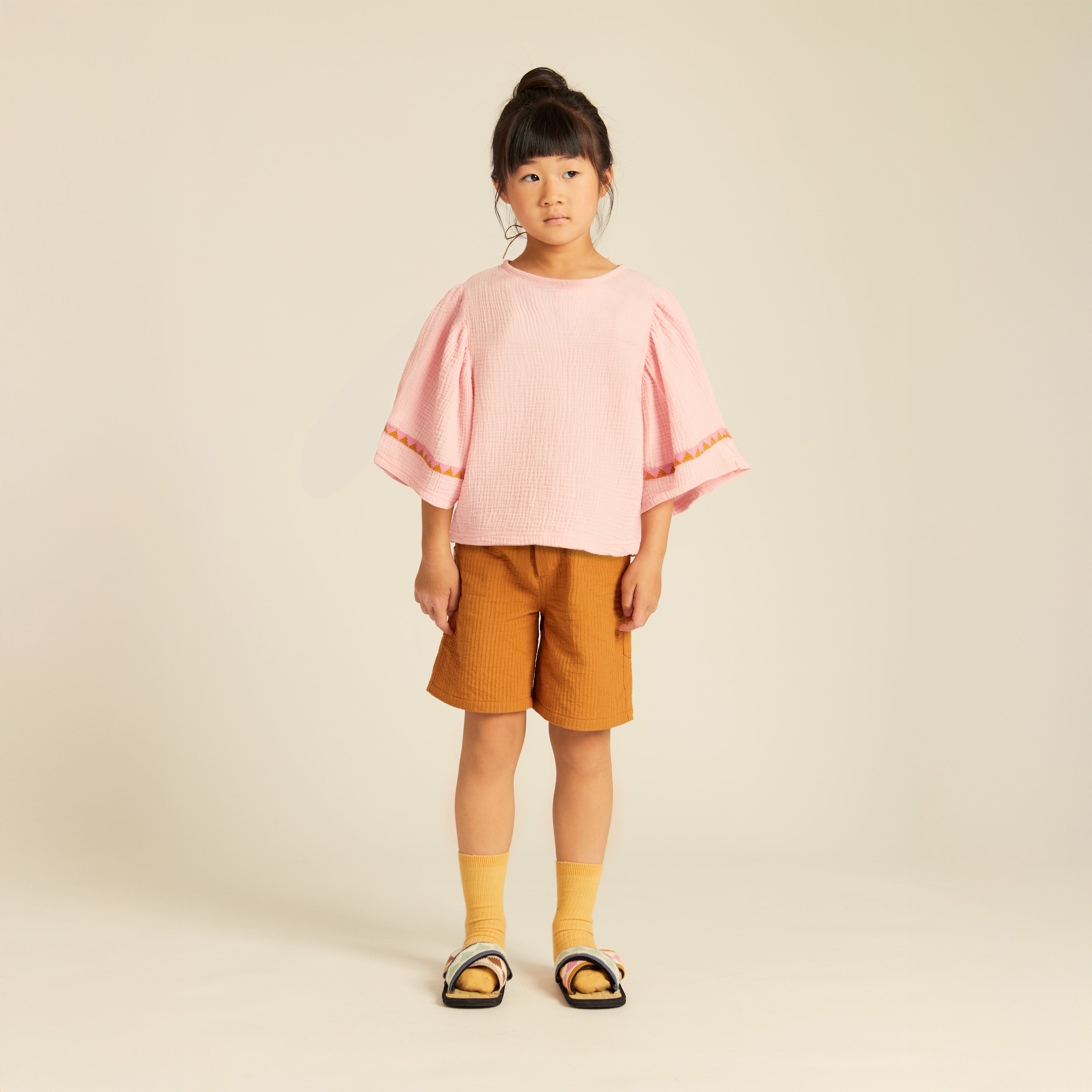 Pedro Bermuda Twin Cotton Amber Glow