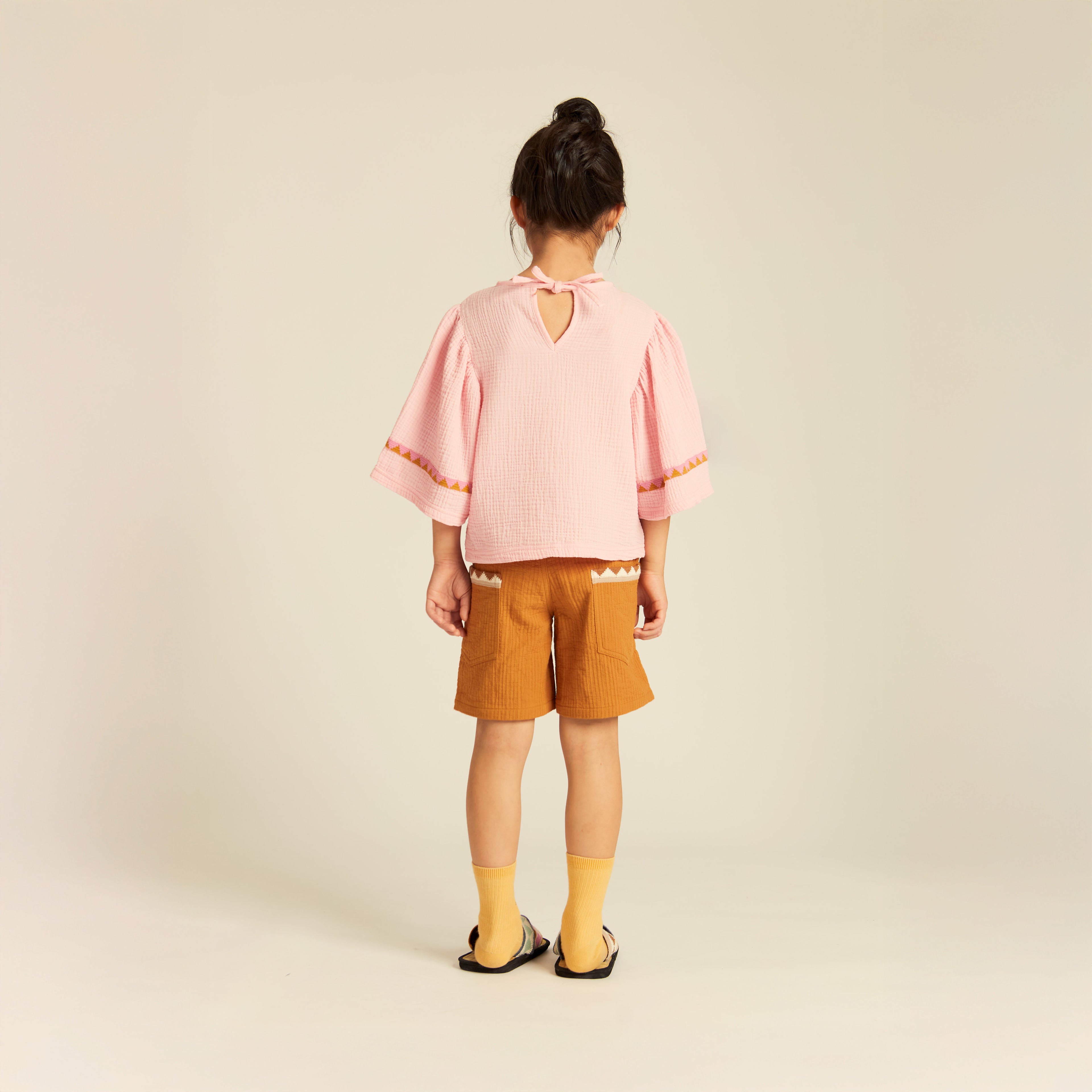 Pedro Bermuda Twin Cotton Amber Glow