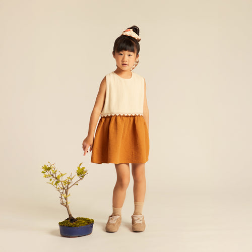 Bianca Dress Twin Cotton Edition Amber Glow