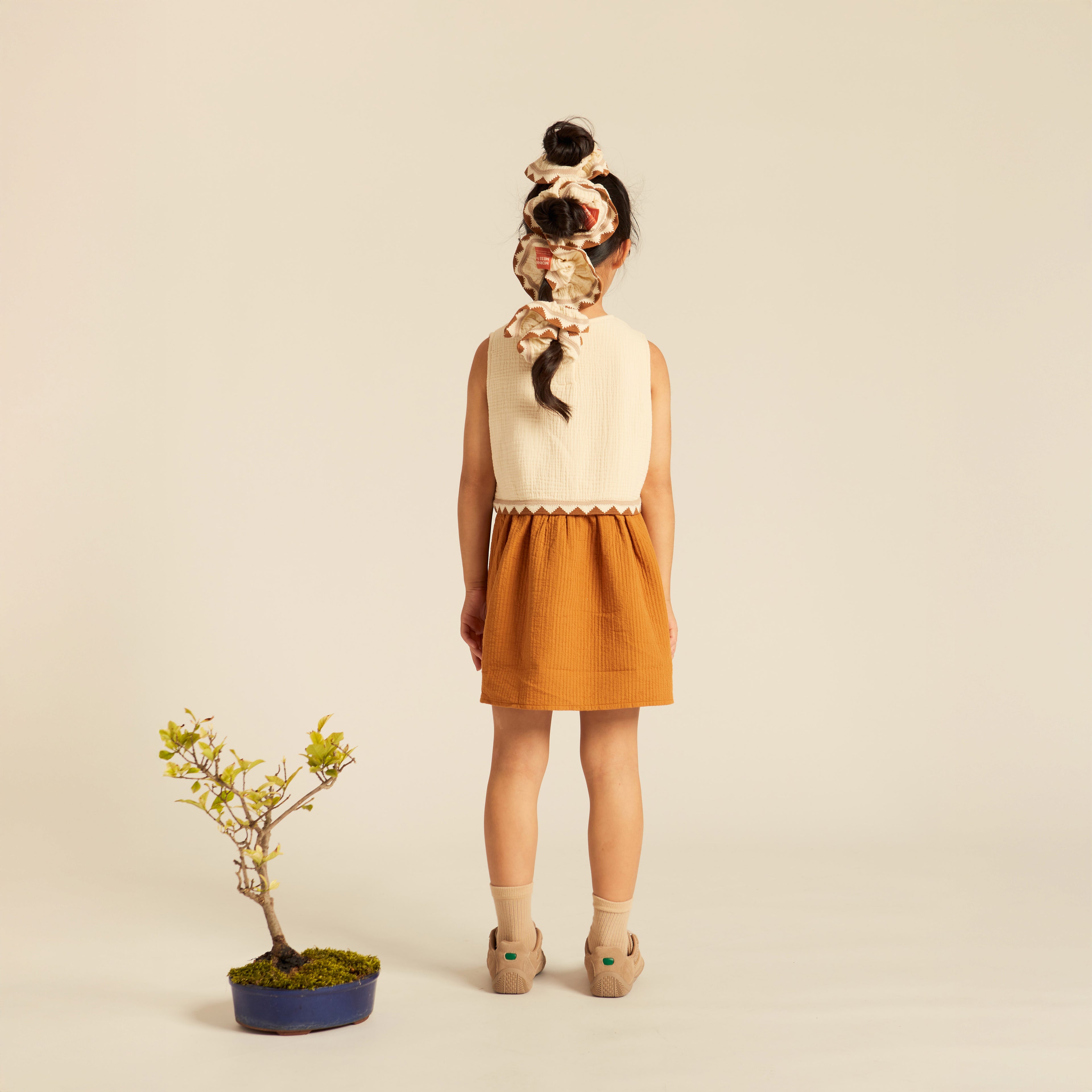 Bianca Dress Twin Cotton Edition Amber Glow