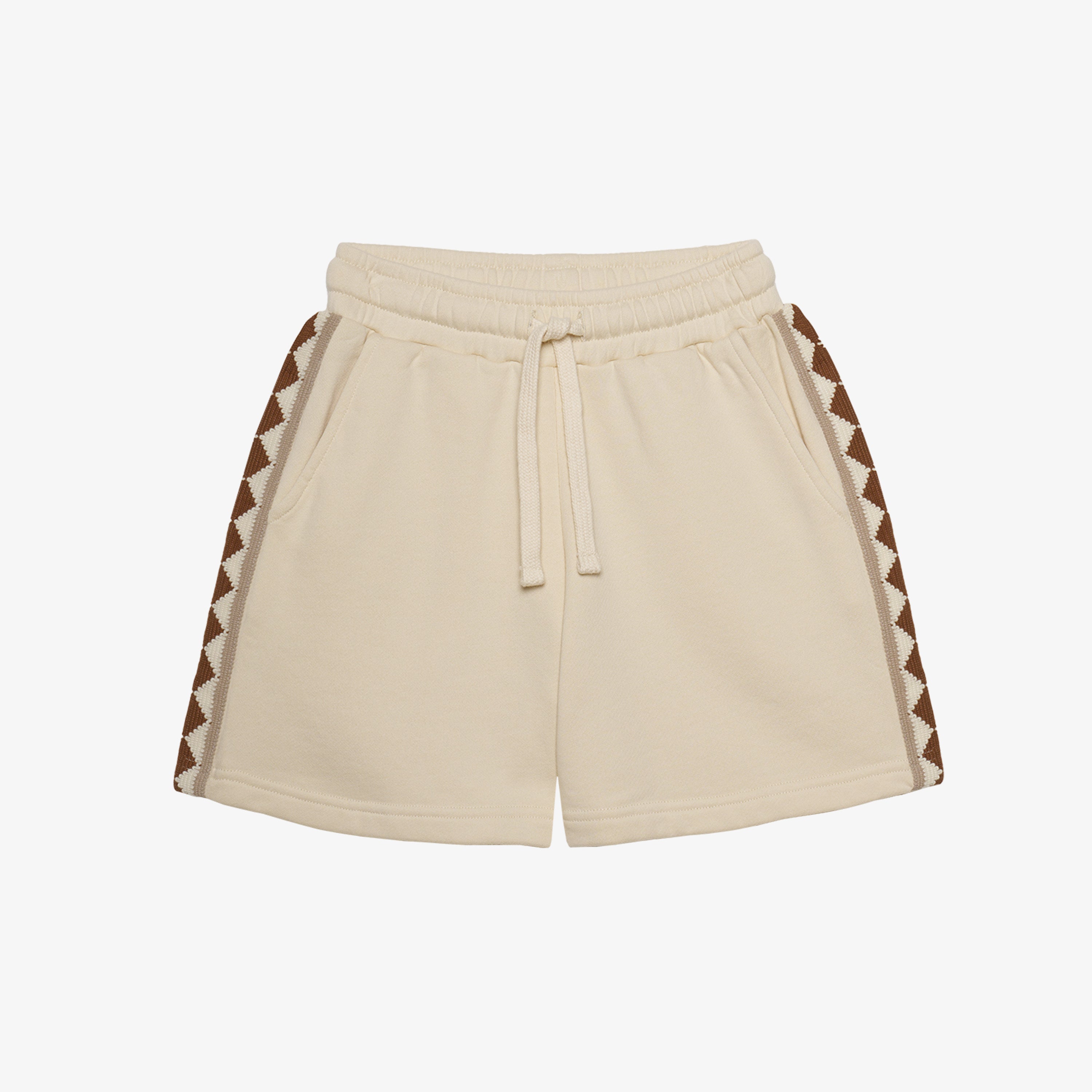 Lino Sweatshorts Buttermilk