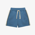 Lino Sweatshorts Shadow Blue