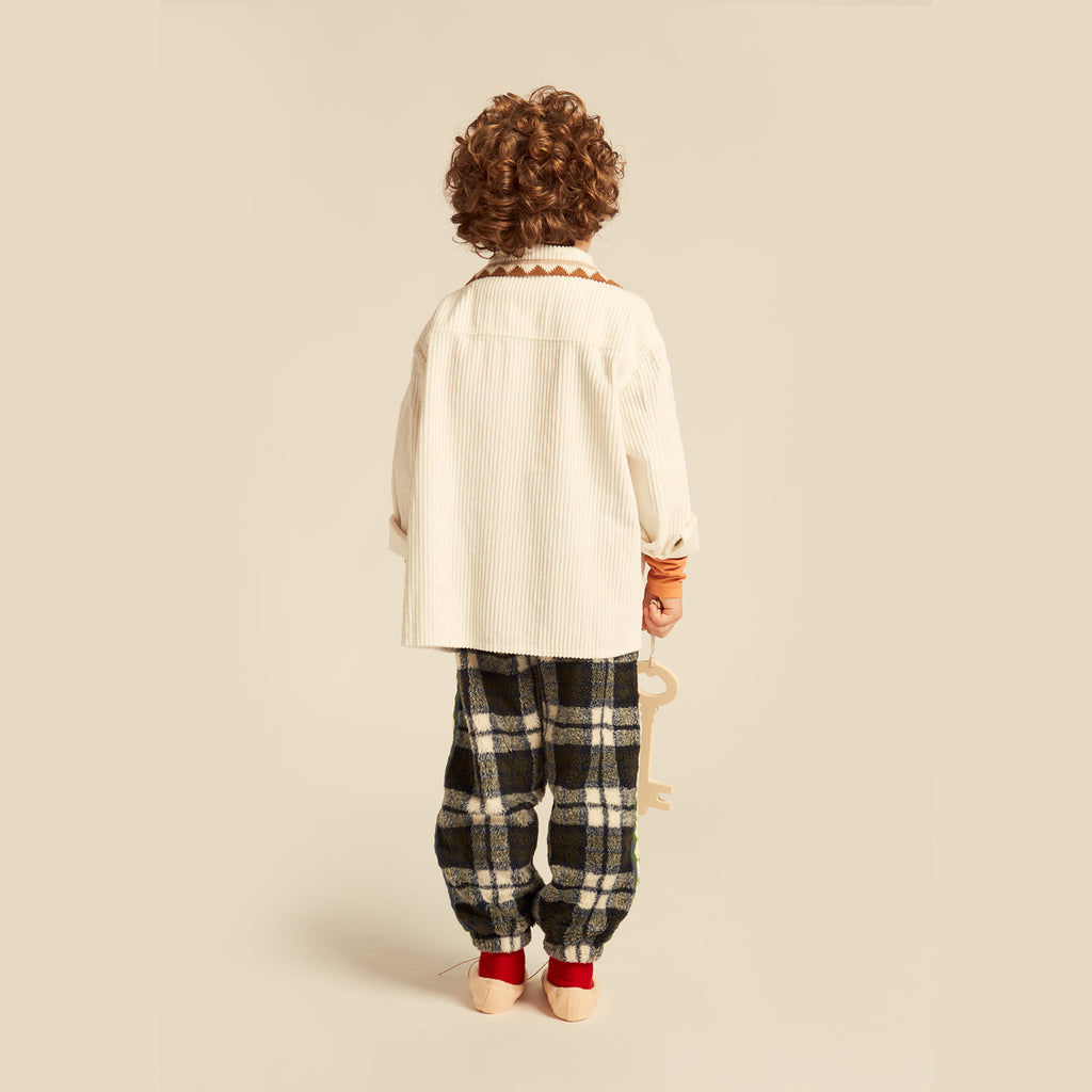 Dora Corduroy Overshirt Jacket Buttermilk