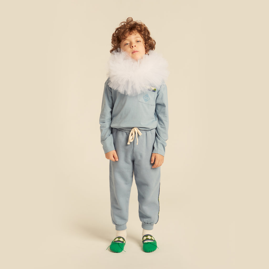 Gio Sweatpants Relaxed Fit Powder Blue