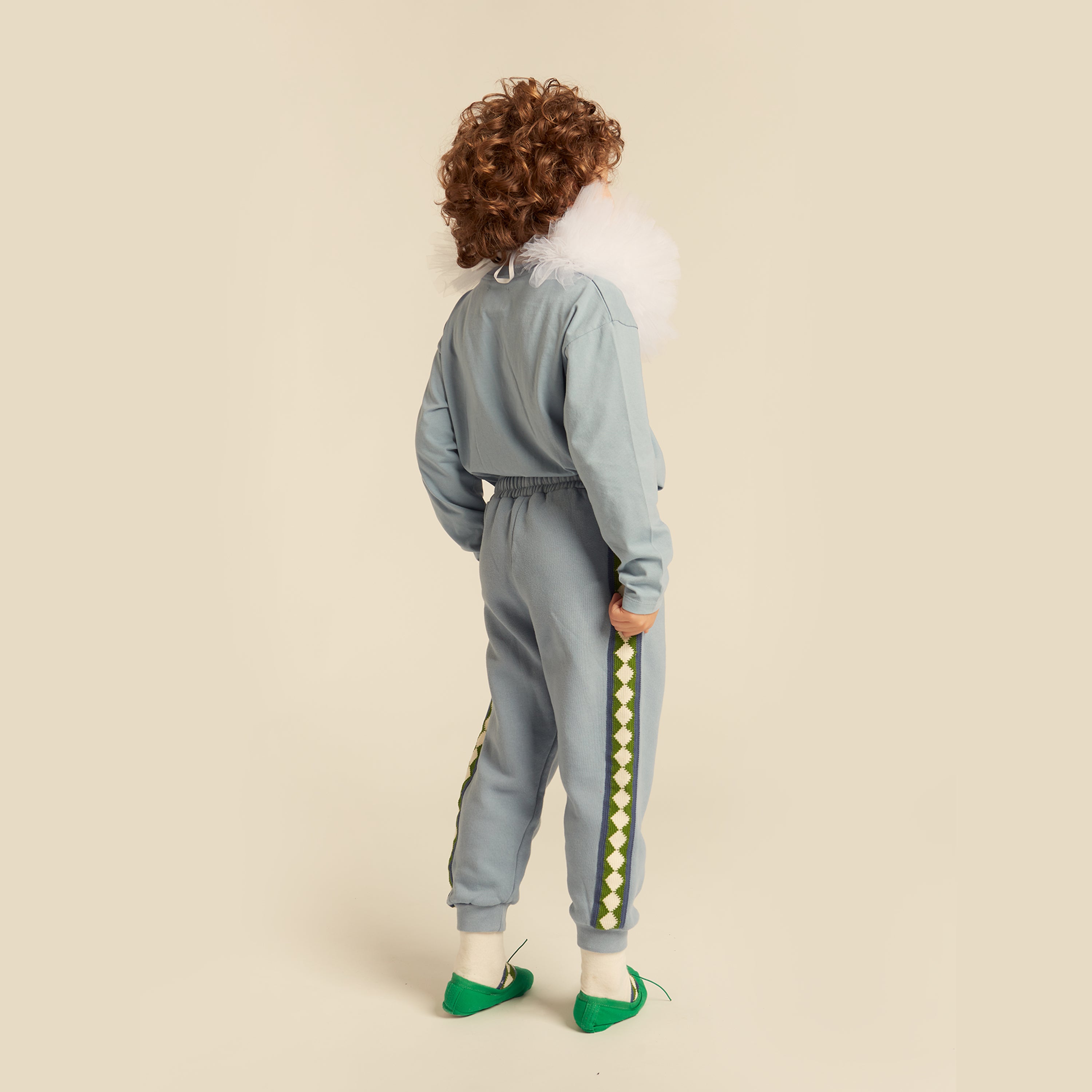 Gio Sweatpants Relaxed Fit Powder Blue