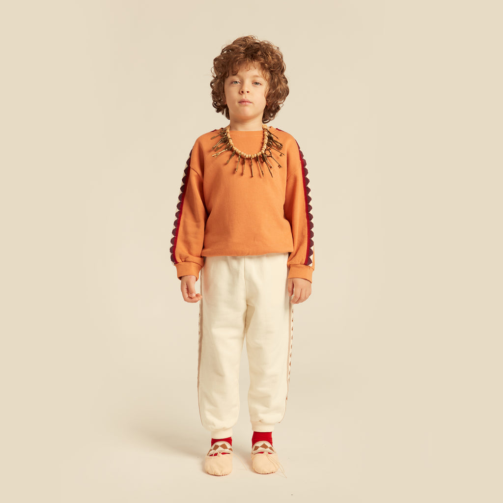 Nico Sweatshirt Oversize Balloon Fit Copper Tan