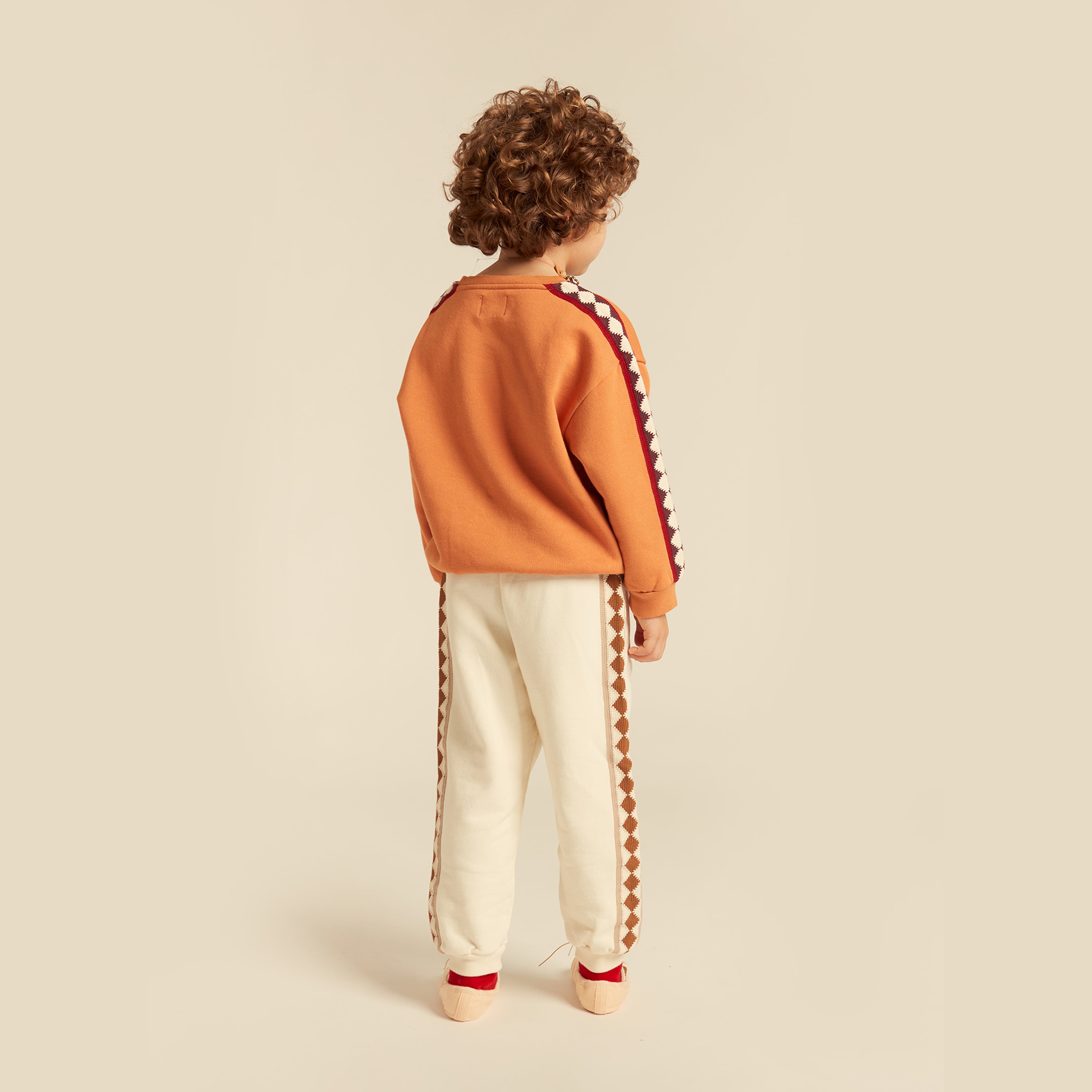 Nico Sweatshirt Oversize Balloon Fit Copper Tan
