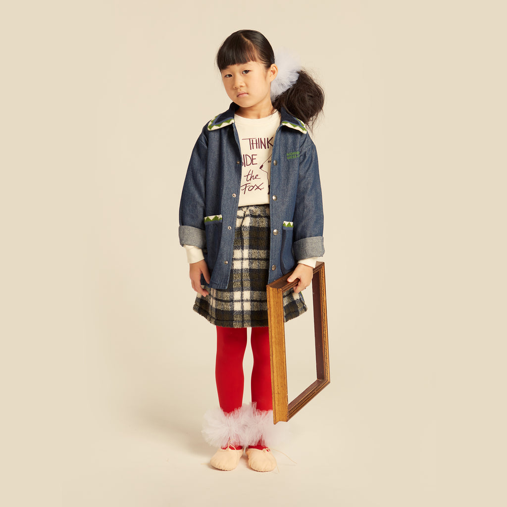 Dora Denim Overshirt Jacket Dark Wash