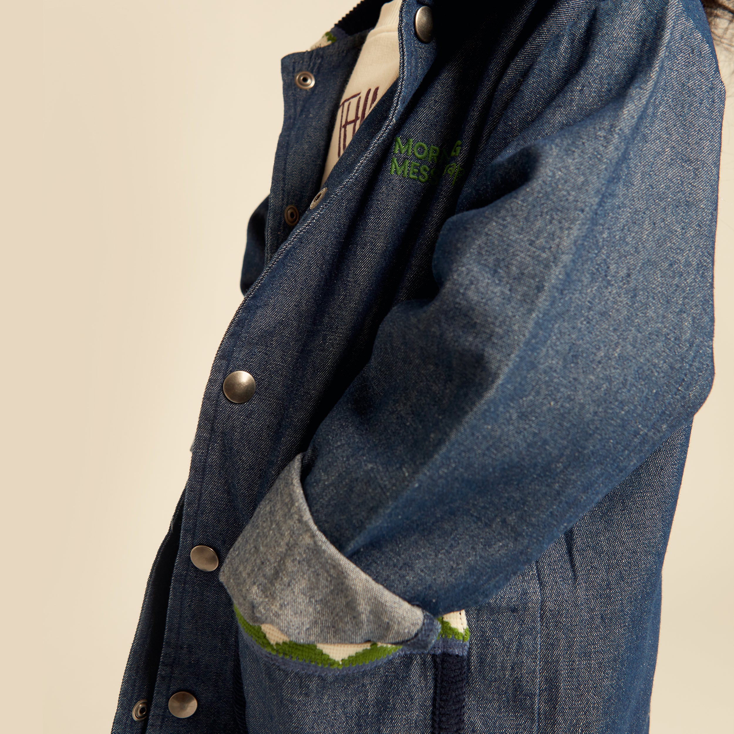Dora Denim Overshirt Jacket Dark Wash