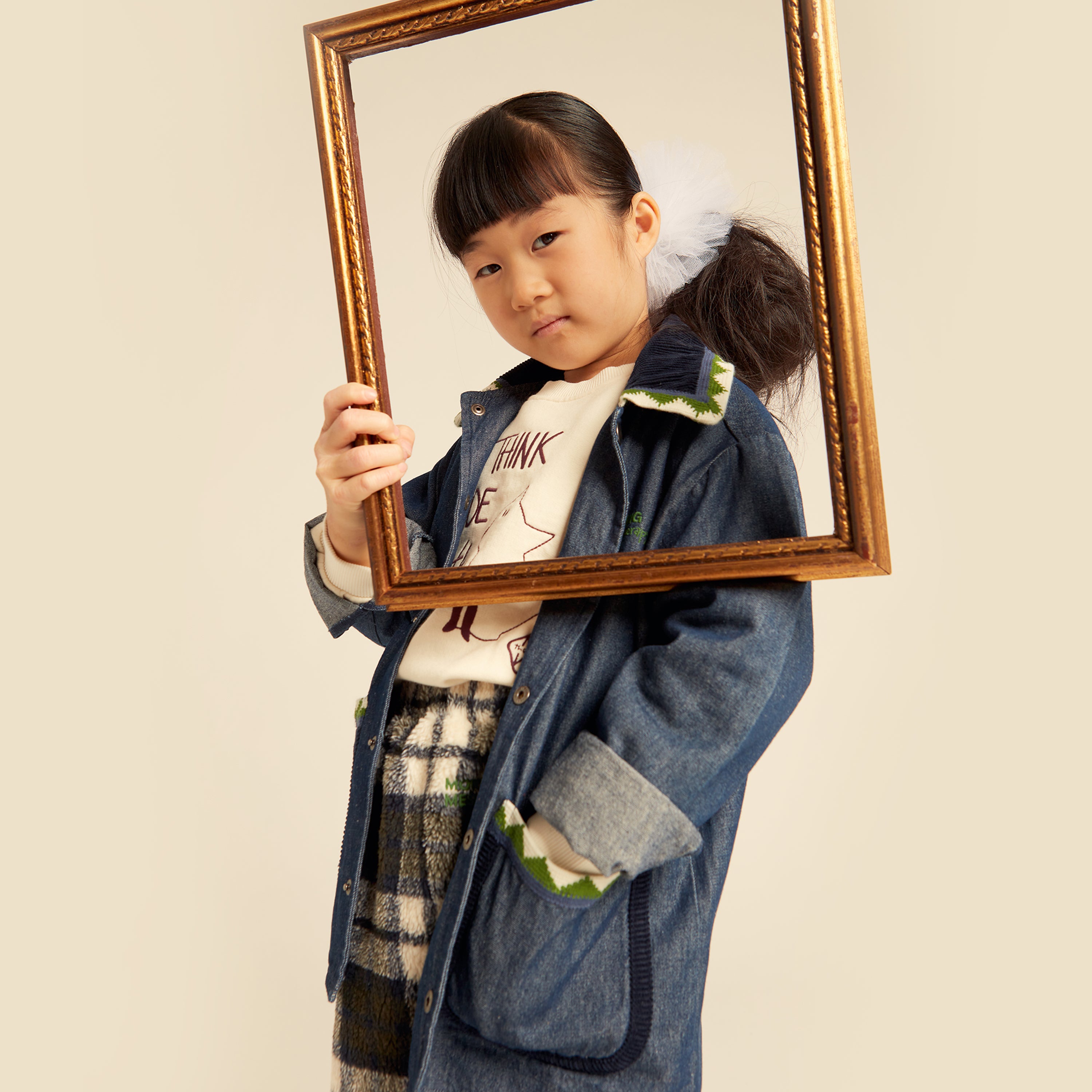 Dora Denim Overshirt Jacket Dark Wash