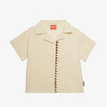Luca Shirt Cotton Muslin Buttermilk