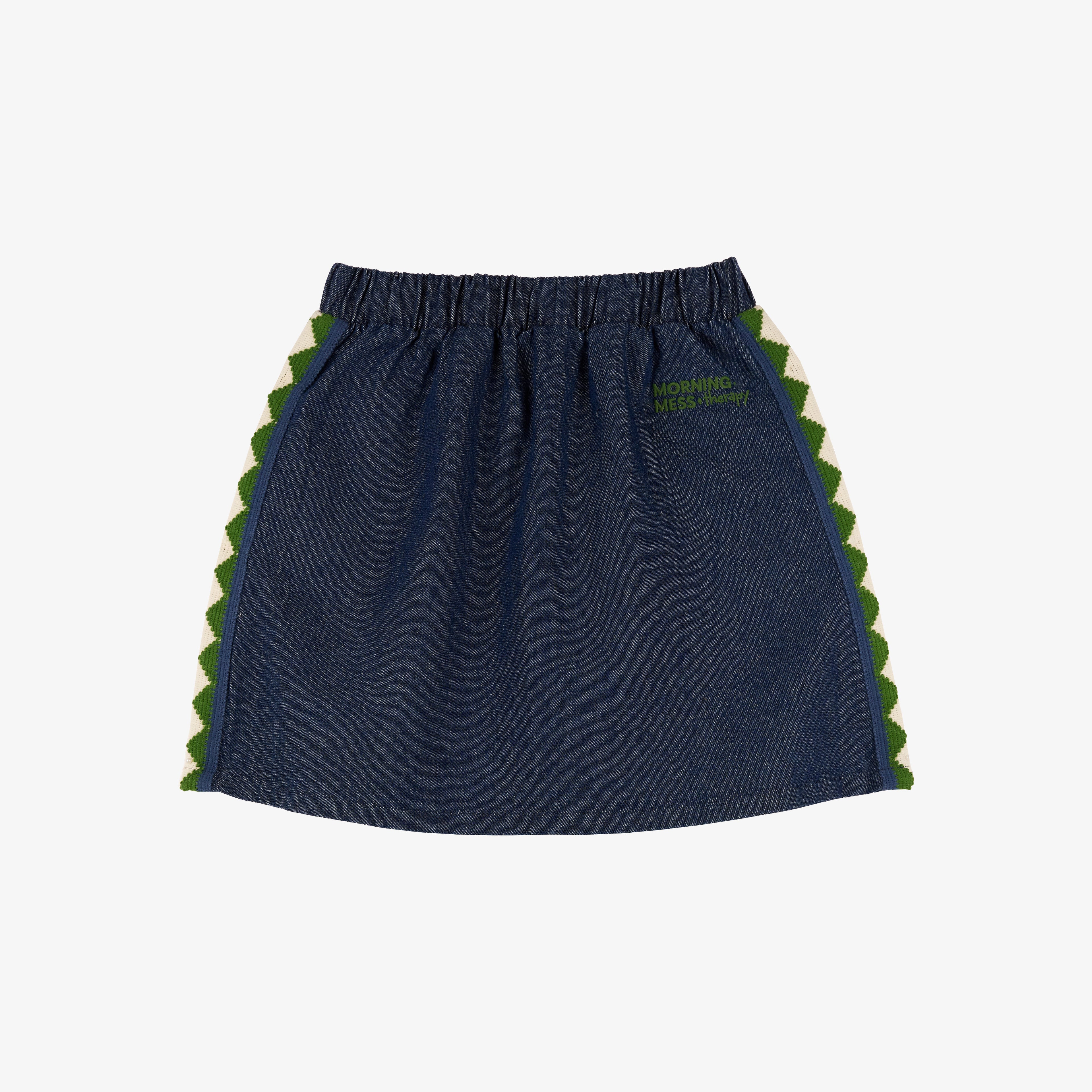 Maria Denim Mini Skirt Dark Wash
