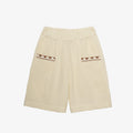 Marta Bermuda Pants Cotton Muslin Buttermilk