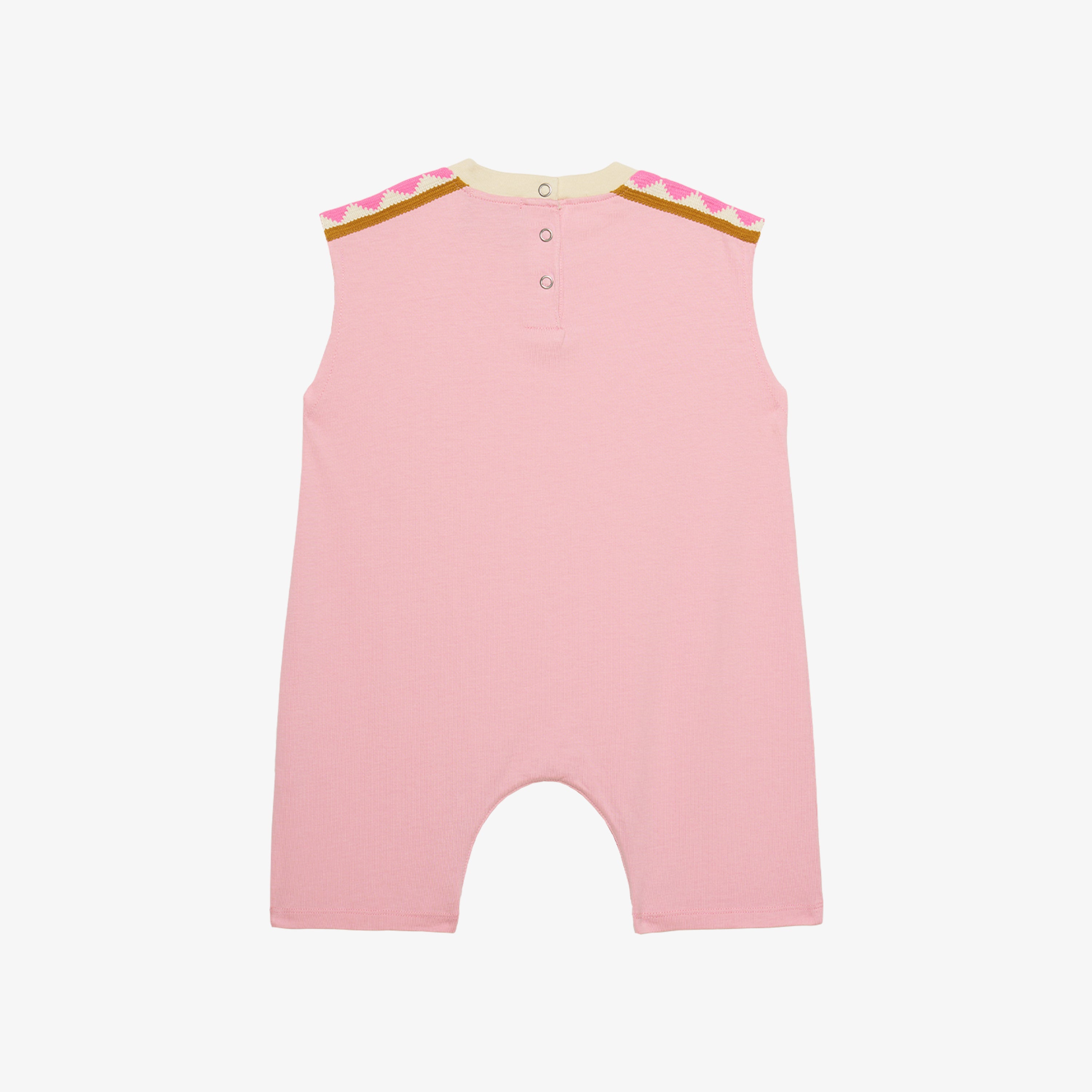 Milton Sleeveless Cotton Overall Cotton Pink