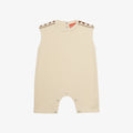 Milton Sleeveless Cotton Overall Buttermilk