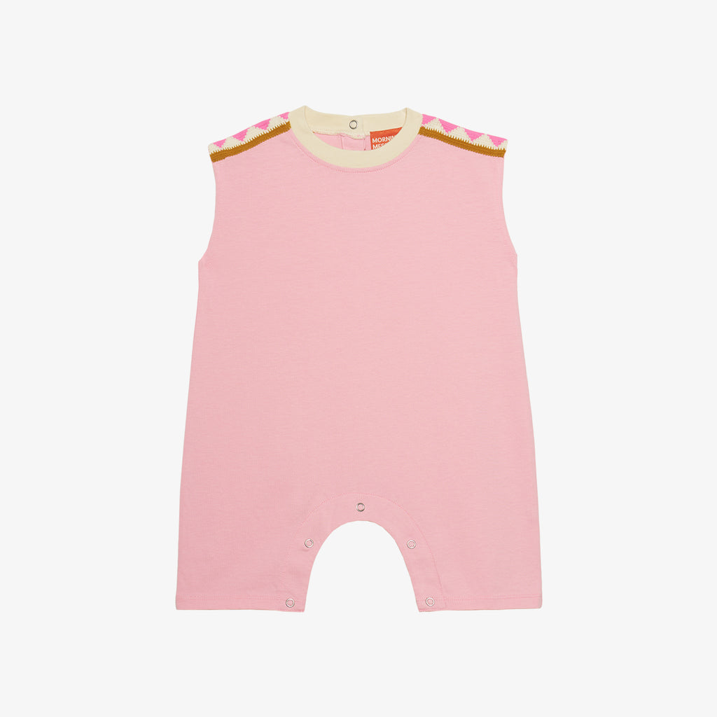Milton Sleeveless Cotton Overall Cotton Pink