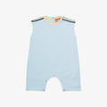 Milton Sleeveless Cotton Overall Sky Blue